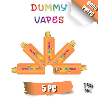 Dummy Vapes 1% Nic Nicotine Disposable Vape Device [8000 Puffs] - 5PC