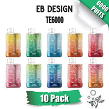 EB Design TE6000 Disposable Vape Device [6000] Puffs - 10PK