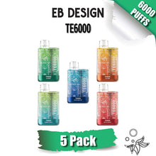 EB Design TE6000 Disposable Vape Device [6000] Puffs – 5PK