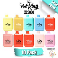 EB Design Pod King XC5000 Disposable Vape [5000 Puffs] - 10PK