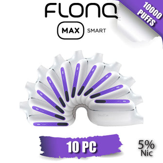 FLONQ Max Smart 5% Nicotine Disposable Vape Device [10000 PUFFS] - 10PC