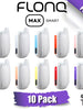 FLONQ Max Smart 5% Nicotine Disposable Vape Device [10000 PUFFS] - 10PK