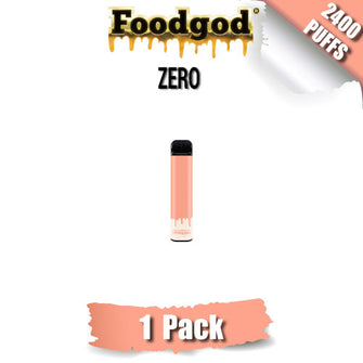 Foodgod ZERO 0% Disposable Vape Device [2400 Puffs] - 1PC