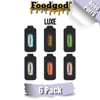 Foodgod ZERO 0% Luxe Disposable Vape Device [4000 Puffs] - 6PK