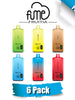 Fume FRUITIA Disposable Vape Device | 8000 Puffs - 6PK