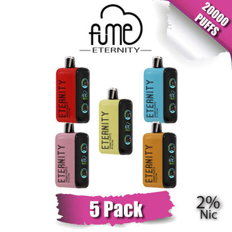 Fume ETERNITY 2% Disposable Vape Device | 20000 Puffs – 5PK