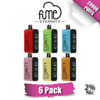 Fume ETERNITY 2% Disposable Vape Device | 20000 Puffs - 6PK