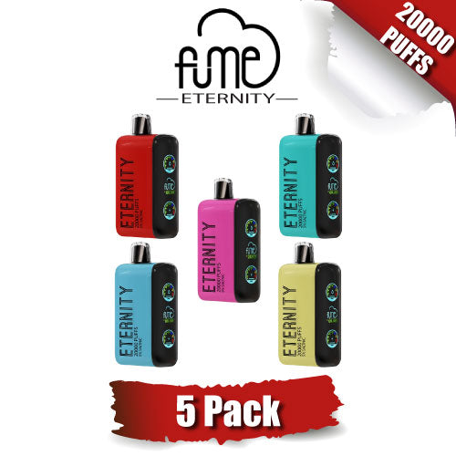 Fume ETERNITY Disposable Vape Device [20000 Puffs]  5PK - eVape-Kings