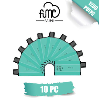 Fume MINI Disposable Vape Device  [1200 Puffs] - 10PC