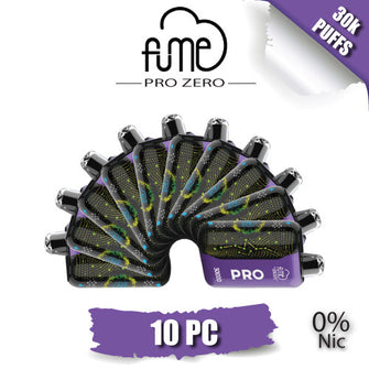 Fume PRO ZERO 0% Disposable Vape Device [30K Puffs] – 10PC