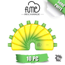 Fume RECHARGE 2% Disposable Vape Device [5000 Puffs] - 10PC