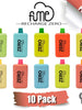 Fume RECHARGE ZERO 0% Disposable Vape Device [5000 Puffs] - 10PK