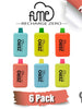 Fume RECHARGE ZERO 0% Disposable Vape Device [5000 Puffs] - 6PK