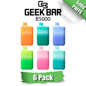 Geek Bar B5000 Disposable Vape Device [5000 Puffs] - 6PK