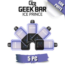 Geek Bar Ice Prince Disposable Vape Device [50K Puffs] - 5PC