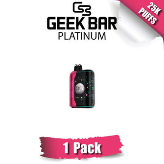 Geek Bar Pulse X Platinum Edition Disposable Vape Device [25K Puffs] - 1PC