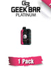 Geek Bar Pulse X Platinum Edition Disposable Vape Device [25K Puffs] - 1PC