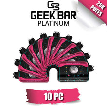 Geek Bar Pulse X Platinum Edition Disposable Vape Device [25K Puffs] - 10PC