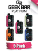 Geek Bar Pulse X Platinum Edition Disposable Vape Device [25K Puffs] - 5PK