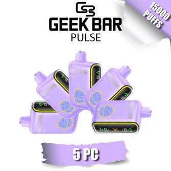 Geek Bar Pulse Disposable Vape Device [15000 Puffs] - 5PC