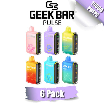 Geek Bar Pulse Disposable Vape Device [15000 Puffs] - 6PK