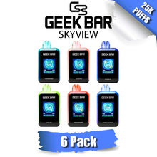 Geek Bar Skyview by Digiflavor Disposable Vape Device [25K Puffs] - 6PK