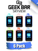 Geek Bar Skyview by Digiflavor Disposable Vape Device [25K Puffs] - 6PK