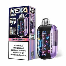 Georgia Peach Ice Flavored NEXA Ultra 50013 Disposable Vape Device - 50K Puffs | eVape Kings