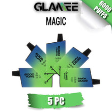Glamee MAGIC Disposable Vape Device [6000 Puffs] - 5PC