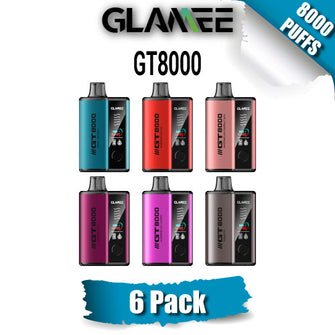 Glamee GT8000 Disposable Vape [8000 PUFFS] - 6PK