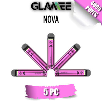 Glamee Nova Disposable Vape Device [4000 Puffs] - 5PC