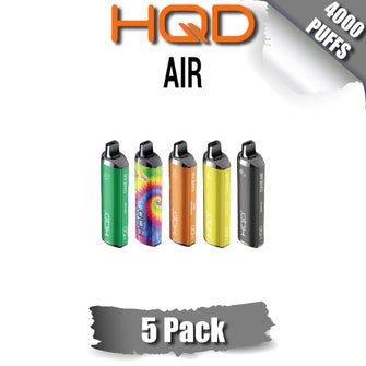 HQD Cuvie AIR Disposable Vape [4000 Puffs] - 5PK