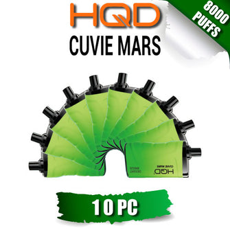 HQD Cuvie MARS Disposable Vape Device [8000 Puffs] - 10PC