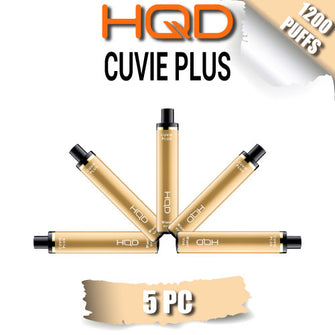 HQD Cuvie Plus Disposable Vape Device [1200 Puffs] - 5PC