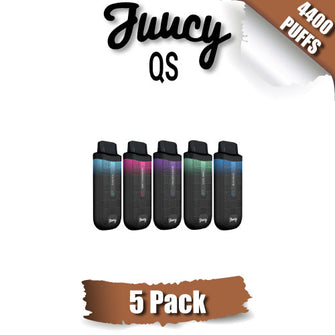 Juucy Model QS Disposable Vape Device [4400 Puffs] - 5PK
