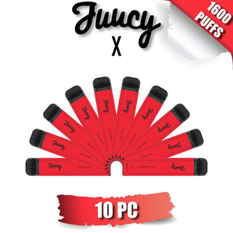 Juucy Model X Disposable Vape Device [1600 Puffs] - 10PC