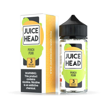 Juice Head Classic Peach Pear 100ml Flavored E-Liquid Juice