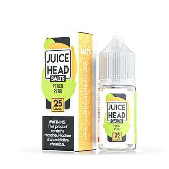 Juice Head Salts Peach Pear 30ml Flavored E-Liquid Juice