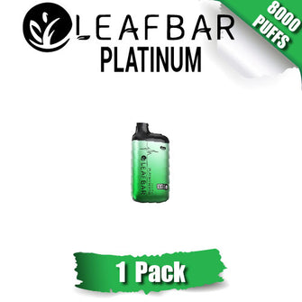 Leaf Bar Platinum Disposable Vape Device [8000 Puffs] - 1PC