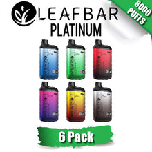 Leaf Bar Platinum Disposable Vape Device [8000 Puffs] - 6PK