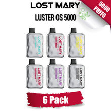 Lost Mary OS5000 Luster Disposable Vape Device [5000 Puffs] - 6PK