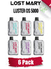 Lost Mary OS5000 Luster Disposable Vape Device [5000 Puffs] - 6PK