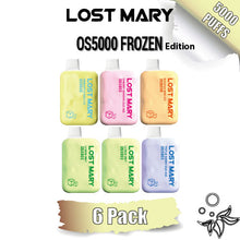 LOST MARY OS5000 Frozen Edition Disposable Vape [5000 Puffs] - 6PK