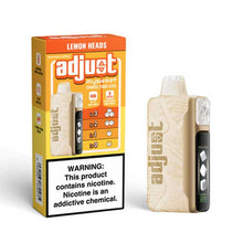 Lemon Heads Flavored Adjust MySweet Disposable Vape Device - 1200K Puffs - 5PK | eVape Kings