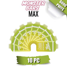 Monster Bars MAX Disposable Vape Device [6000 Puffs] - 10PC