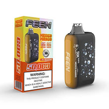 Mexican Mango Flavored FEEN 20mg Disposable Vape Device - 50k Puffs  | eVape Kings