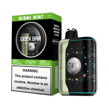 Miami Mint Flavored Geek Bar Pulse X Platinum Disposable Vape Device - 25K Puffs - 1PC | eVape Kings