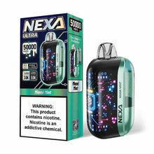 Miami Mint Flavored NEXA Ultra 50016 Disposable Vape Device - 50K Puffs | eVape Kings