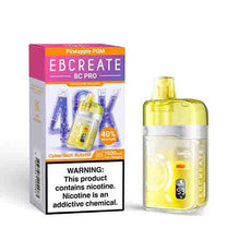 Pineapple POM Flavored EBCREATE BC Pro Disposable Vape Device - 40K Puffs  | eVape Kings