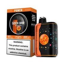 Punch Flavored Geek Bar Pulse X Platinum Disposable Vape Device - 25K Puffs - 10PC | eVape Kings